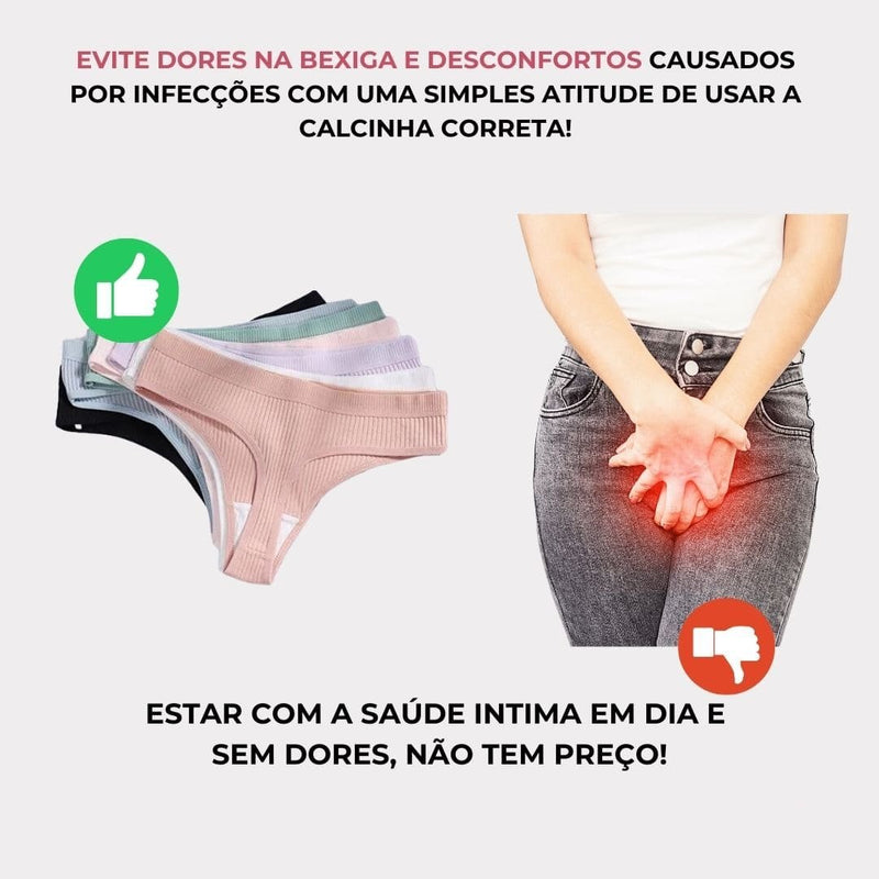 A Calcinha de Algodão Que Une Conforto e Elegância Cotton Confort®