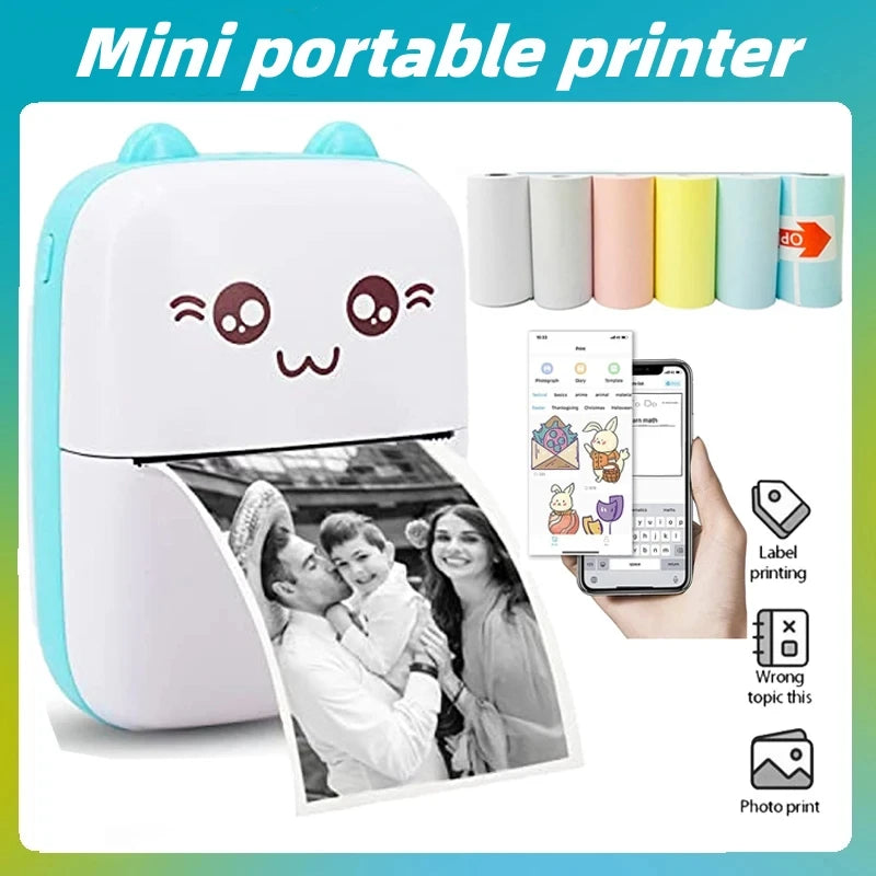 Mini Impressora Térmica PocketCat