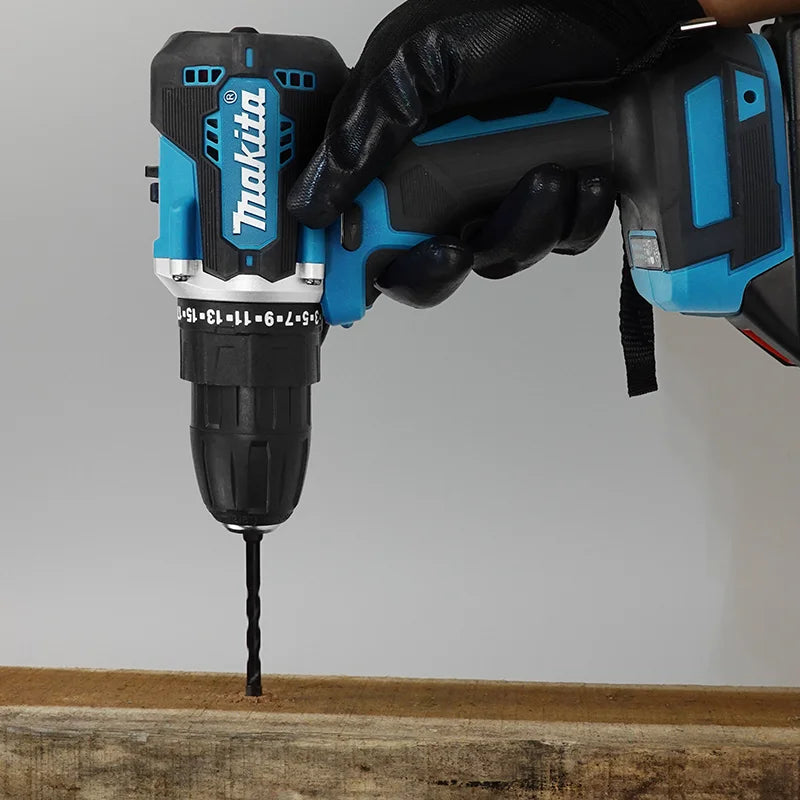 Makita 18V DDF485 10MM LXT Ferramenta Compacta Sem Fio Parafusadeira Impacto Motor Sem Escova Recarregável Furadeira Elétrica com Motor Sem Escova