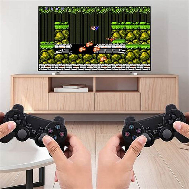 Console Portátil Wireless Retro com 10.000 Jogos - 2 Controles Incluídos